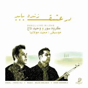 کاور آلبوم در عشق زنده باید از وحید تاج