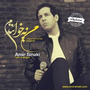 کاور آلبوم من یه خواننده ام از امیر سینکی